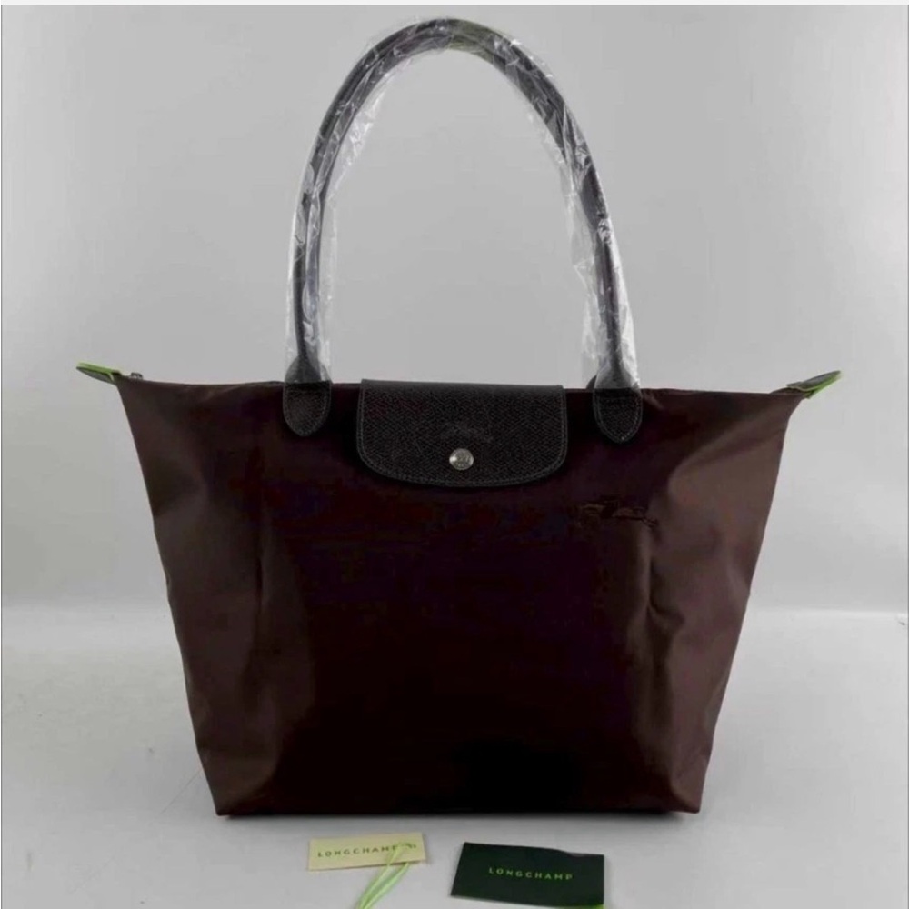 Medium Longchamp Chocolate Brown Shoulder Bag - Picture 2 of 11